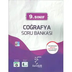 9.Sınıf Coğrafya Soru Bankası Karekök Yayınları