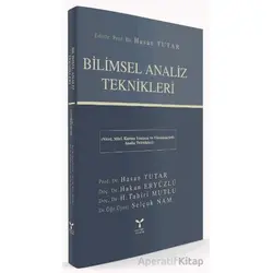 Bilimsel Analiz Teknikleri - Hasan Tutar - Umuttepe Yayınları