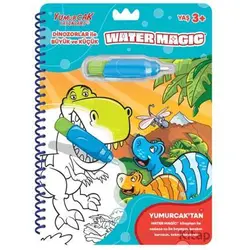 Dinozorlar ile Büyük ve Küçük - Yeni Water Magic - Kolektif - Yumurcak Yayınları