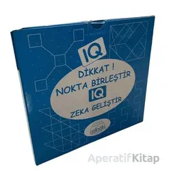 Dikkat! Nokta Birleştir IQ Zeka Geliştir Kutulu (32 Oyun,18 Kart Kalemiyle Beraber Süper Oyun Kartla
