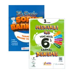 3.Sınıf 6lı Sarmal Deneme + Tüm Dersler Soru Bankası
