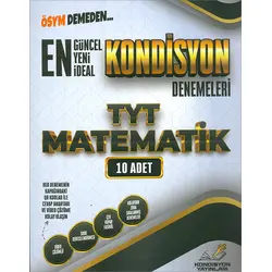 TYT Matematik 10 lu Deneme Kondisyon Yayınları