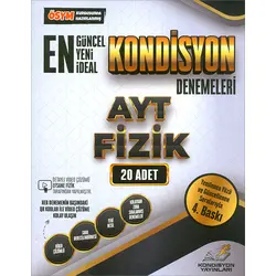 AYT Fizik 20 li Deneme Kondisyon Yayınları