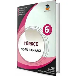 6. Sınıf Türkçe Soru Bankası Zeka Küpü Yayınları