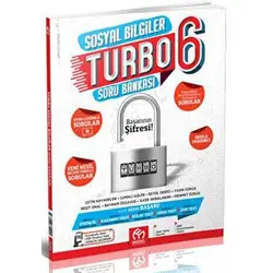 6. Sınıf Turbo Sosyal Bilgiler Soru Bankası Model Eğitim Yayınları