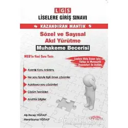 Rota 8.Sınıf LGS Sözel ve Sayısal Akıl Yürütme