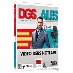 Yargı Yayınları 2025 DGS ALES Matematik Sayısal Mantık Geometri Video Ders Notları (Deniz Atalay)