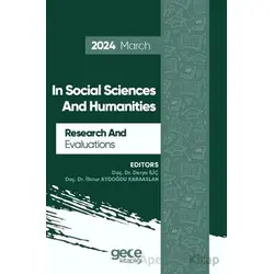 Research And Evaluations In Social Sciences And Humanities - 2024 March
