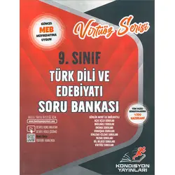 9.Sınıf Türk Edebiyatı Virtüöz Serisi Soru Bankası Kondisyon Yayınları
