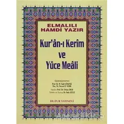 Cami Boy Kur’an-ı Kerim ve Yüce Meali (Hafız Osman Hattı)
