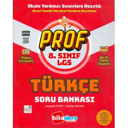 8. Sınıf LGS Prof Türkçe Soru Bankası Biladers Yayıncılık