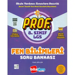 8.Sınıf LGS Fen Bilimleri Beceri Temelli Yeni Nesil Soru Bankası Biladers Yayıncılık
