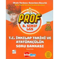 8. Sınıf LGS Prof T.C. İnkilap Tarihi ve Atatürkçülük Soru Bankası Biladers Yayıncılık