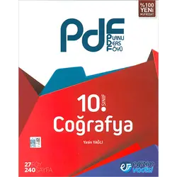 Eğitim Vadisi 10.Sınıf Coğrafya PDF Planlı Ders Föyü
