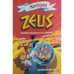 Muhteşem Zeus: Tehditkar Minotaurosun Labirenti - Crispin Boyer - Beta Kids