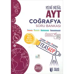 Teaskop AYT Coğrafya Soru Bankası Teas Press