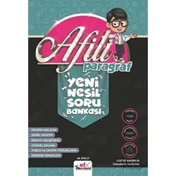 Afili 8.Sınıf Paragraf Yeni Nesil Soru Bankası Efx Akademi Yayınları