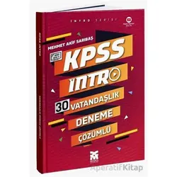 KPSS İntro 30 Vatandaşlık Deneme Çözümlü Modus Yayınları