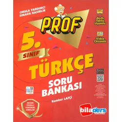 5.Sınıf Prof Türkçe Soru Bankası Biladers Yayınları (2024 Öncesi Müfredat)