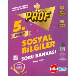 5.Sınıf Prof Sosyal Bilgiler Soru Bankası Biladers Yayınları (2024 Öncesi Müfredat)