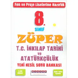 8.Sınıf Züper T.C. İnkılap Tarihi Soru Bankası Platon Yayıncılık