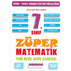 7. Sınıf Züper Matematik Yeni Nesil Soru Bankası - Platon Yayıncılık