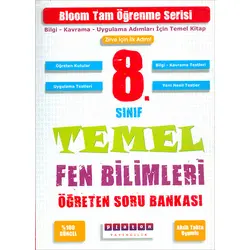 8.Sınıf Fen Bilimleri Kazanım Ölçer Soru Bankası Platon Yayıncılık