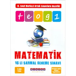 8.Sınıf Matematik Teog-1 16lı Sarmal Deneme Platon Matematik