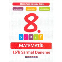 8.Sınıf Matematik Sarmal Deneme Sınavı Platon Yayıncılık (Kampanyalı)