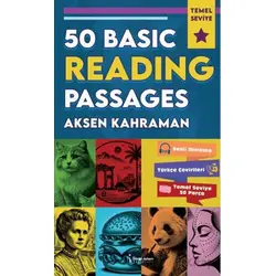 50 Basic Reading Passages - Aksen Kahraman - İkinci Adam Yayınları