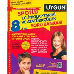 8. Sınıf T.C. İnkılap Tarihi ve Atatürkçülük Soru Bankası Sadık Uygun Yayınları