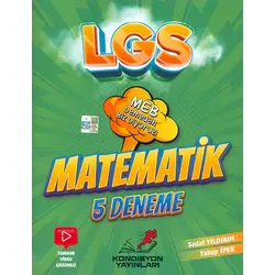 8.Sınıf LGS Matematik 5li Deneme Sınavı Kondisyon Yayınları