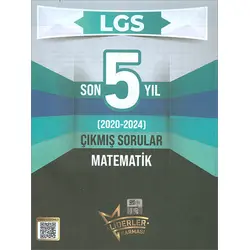 8.Sınıf LGS Matematik Son 5 Yıl Çıkmış Sorular Liderler Karması