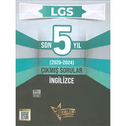 8.Sınıf LGS İngilizce Son 5 Yıl Çıkmış Sorular Liderler Karması