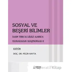 Sosyal ve Beşeri Bilimler - Kolektif - Serüven Yayınevi