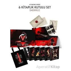 Ateşpare Serisi 6 Kitaplık Hediyeli Set - Ceren Melek - Ephesus Yayınları