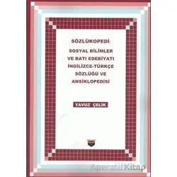 Sözlükopedi - Yavuz Çelik - Bilgin Kültür Sanat Yayınları