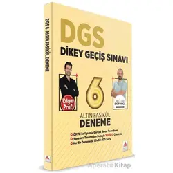DGS 6 Altın Fasikül Deneme - Sefa Türker - Delta Kültür Yayınevi