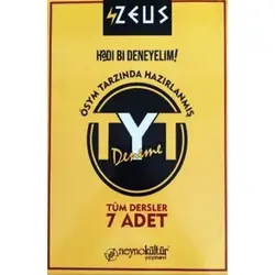 Neyno Zeus TYT Deneme 7 Adet - Neyno Kültür Yayınevi