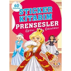Sticker Kitabım Prensesler - Kolektif - Bıcırık Yayınları