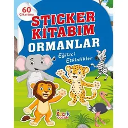 Sticker Kitabım Ormanlar - Kolektif - Bıcırık Yayınları