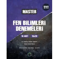 TYT Master 15 Fen Bilimleri Denemeleri Okyanus Yayıncılık