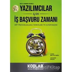 Yazılımcılar için İş Başvuru Zamanı - Gayle Laakmann McDowell - Kodlab Yayın Dağıtım