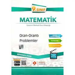 Sonuç 9. Sınıf Matematik Oran Orantı Problemler Kazanım Merkezli Soru Kitapçığı Video Çözümlü