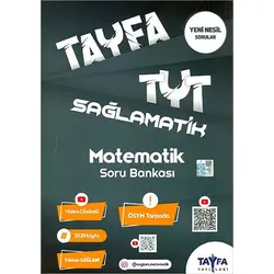 TYT Tayfa Matematik Sağlamatik Soru Bankası Tayfa Yayınları