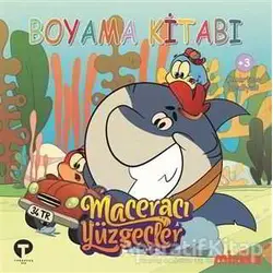 Boyama Kitabı - Maceracı Yüzgeçler 2 - Arzu Demirel Birinci - Turkuvaz Çocuk