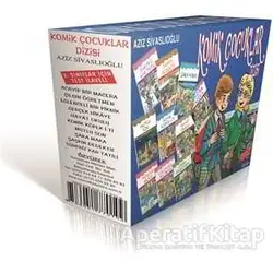 Komik Çocuklar Dizisi (10 Kitap Takım) - Aziz Sivaslıoğlu - Özyürek Yayınları