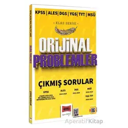 Yargı Yayınları 2025 KPSS ALES DGS YGS TYT MSÜ Klas Serisi Orijinal Problemler Çıkmış Sorular