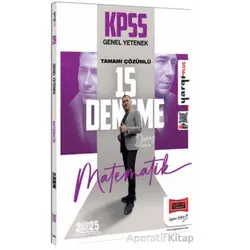 Yargı Yayınları 2025 KPSS Tamamı Çözümlü Matematik 15 Deneme