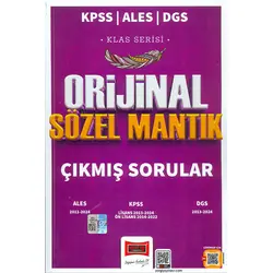 Yargı Yayınları 2025 KPSS ALES DGS Klas Serisi Orijinal Sözel Mantık Çıkmış Sorular